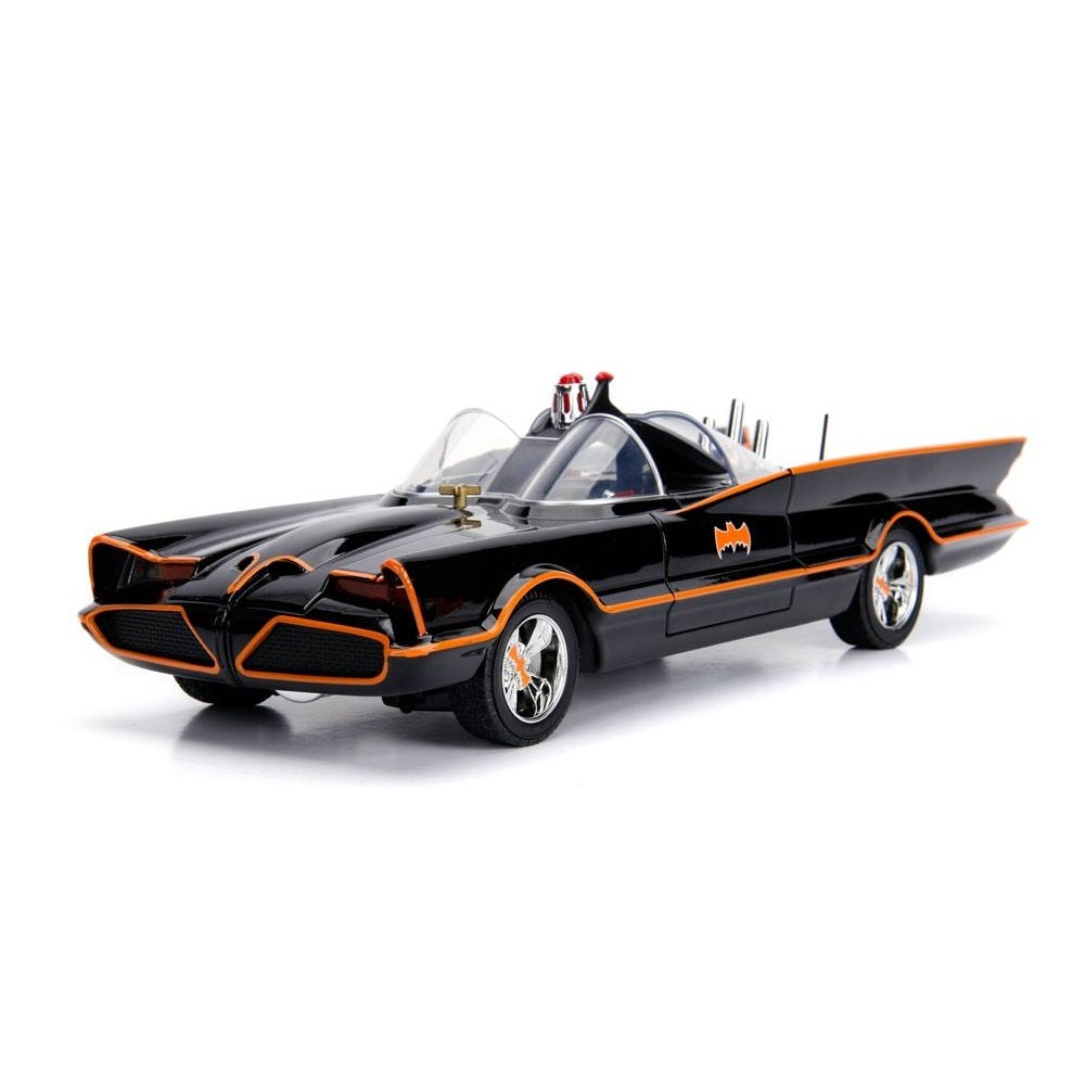 Batman 1:18 1966 Batmobile Light-Up Functions with Batman & Robin Figures  Jada Toys - Official - 1:18 Scale - TV & Movie Vehicles - Toys &  Collectibles