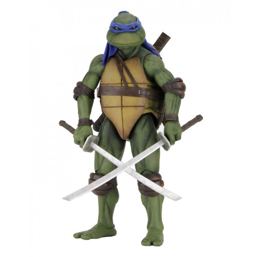 Teenange Mutant Ninja Turtles (1990 Movie) 1/4 Leonardo Action Figure Neca - Official